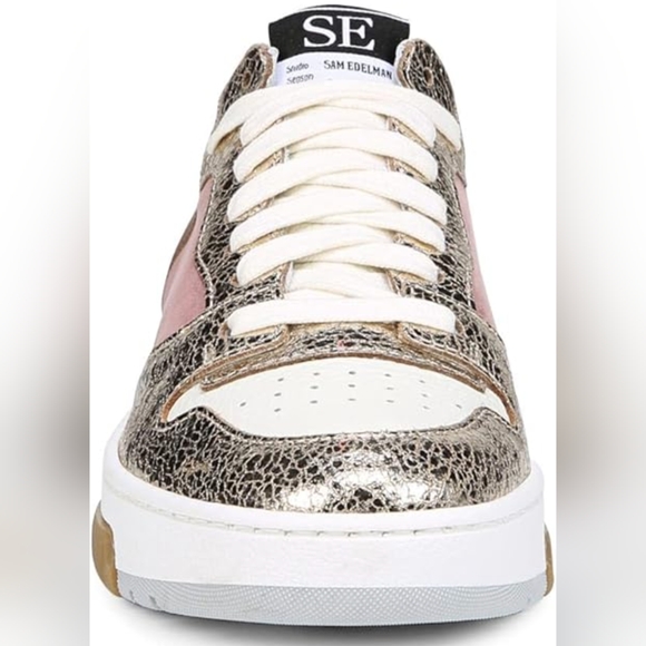 Sam Edelman Jojo rose and gold sneaker sz. 10. NWOT - Picture 6 of 10